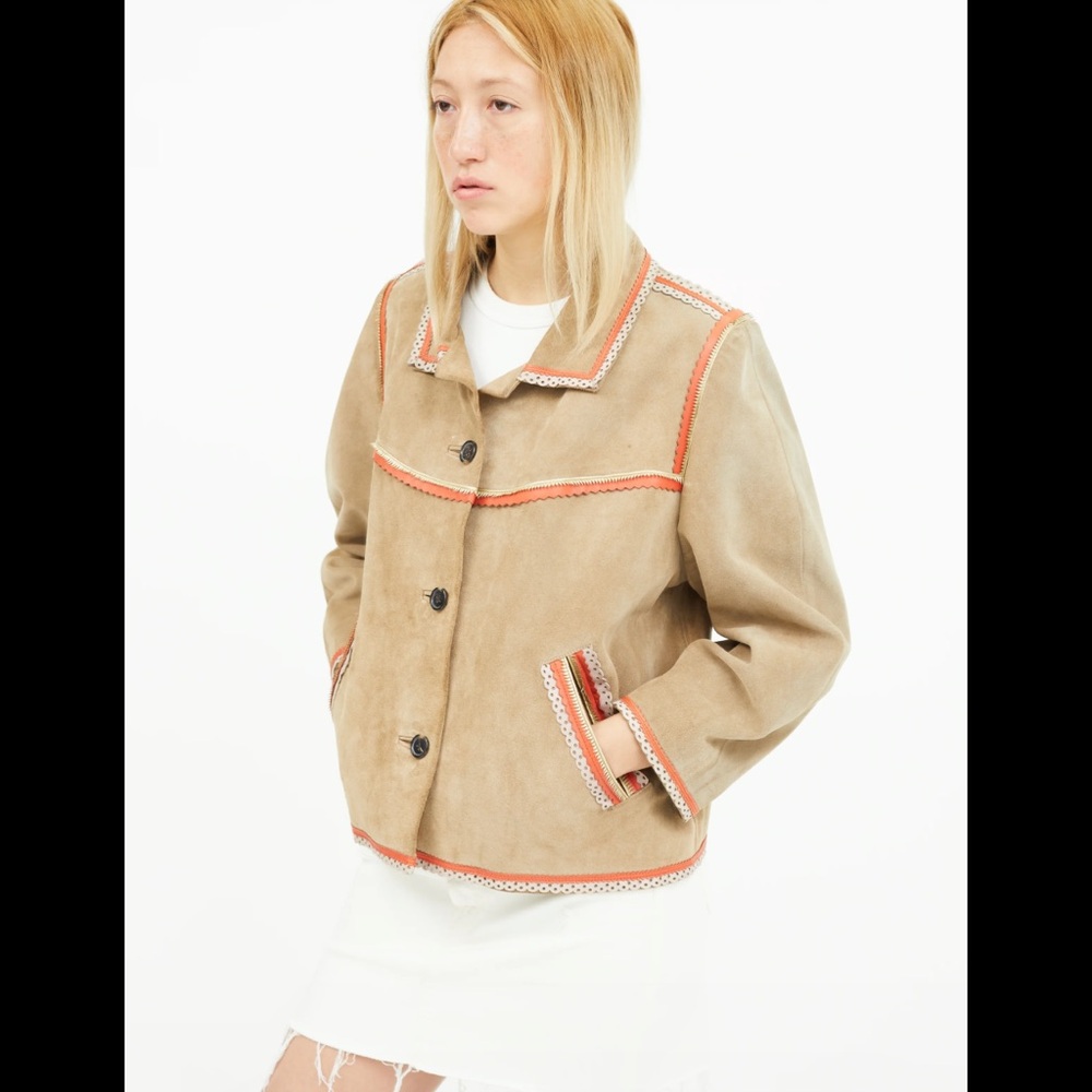 Isabel Marant Brown Suede Jacket
